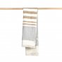The Belgian Towel Fouta Ash stripe 43x71 Inch