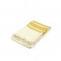 The Belgian Towel Fouta Mustard stripe 43x71"