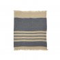 The Belgian Towel Small fouta Sea stripe 14x20"