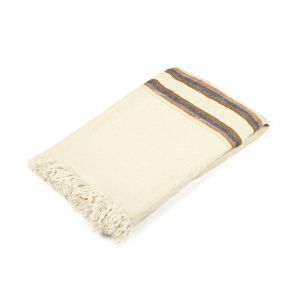 The Belgian Towel Fouta Harlan stripe 43x71"