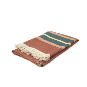 The Belgian Towel Fouta Old rose 43x71 inch