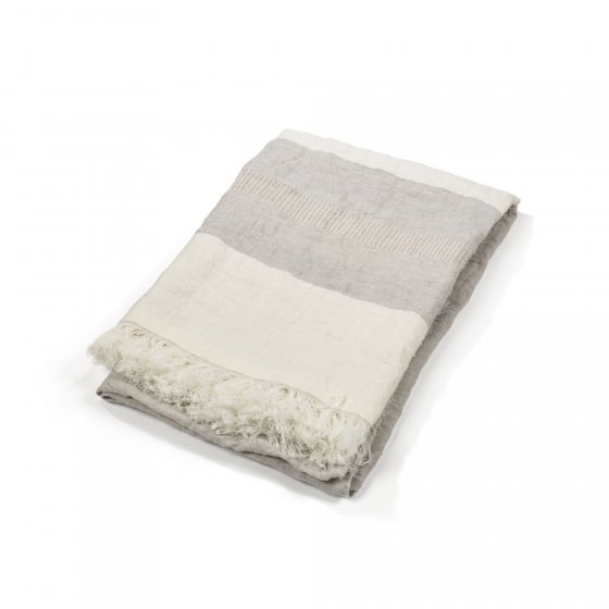 The Belgian Towel Fouta Gent stripe 110x180cm