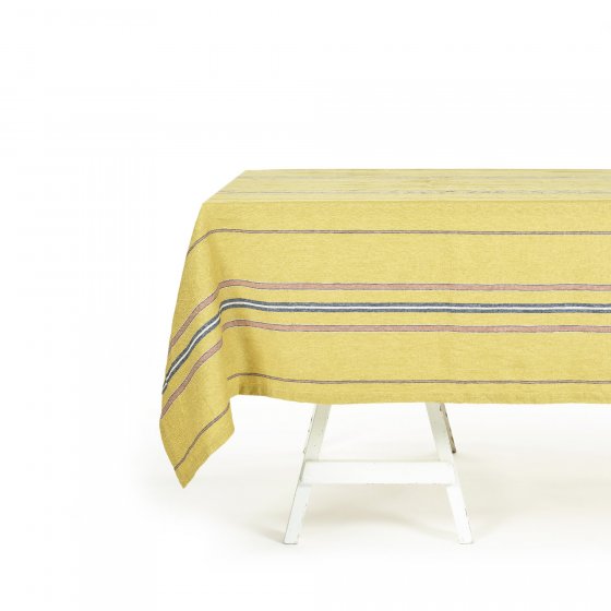 The Patio Stripe Tablecloth