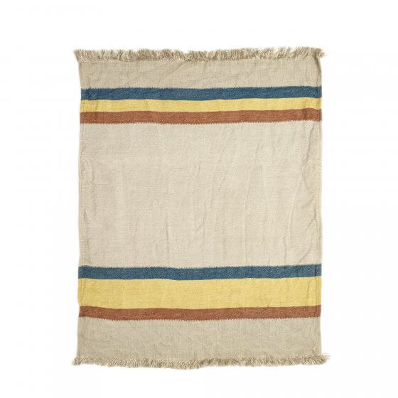 The Belgian Towel Fouta Mercurio Stripe 110x180cm