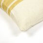 The Belgian Pillow Pillow (cushion) Mustard stripe 20x20"